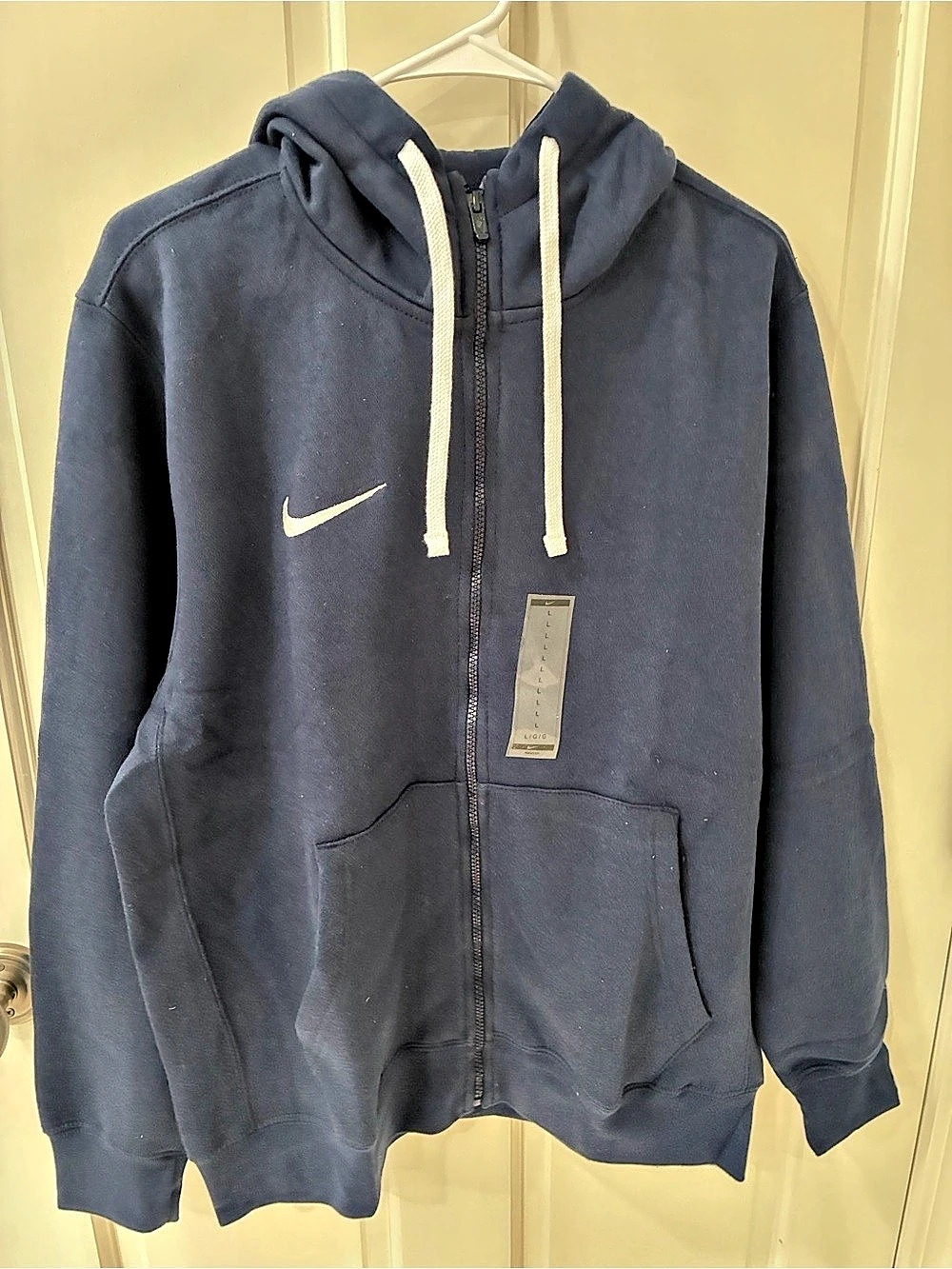 Nike Park 20 Full-Zip Fleece Hoodie Men'Small Blue Large NWT